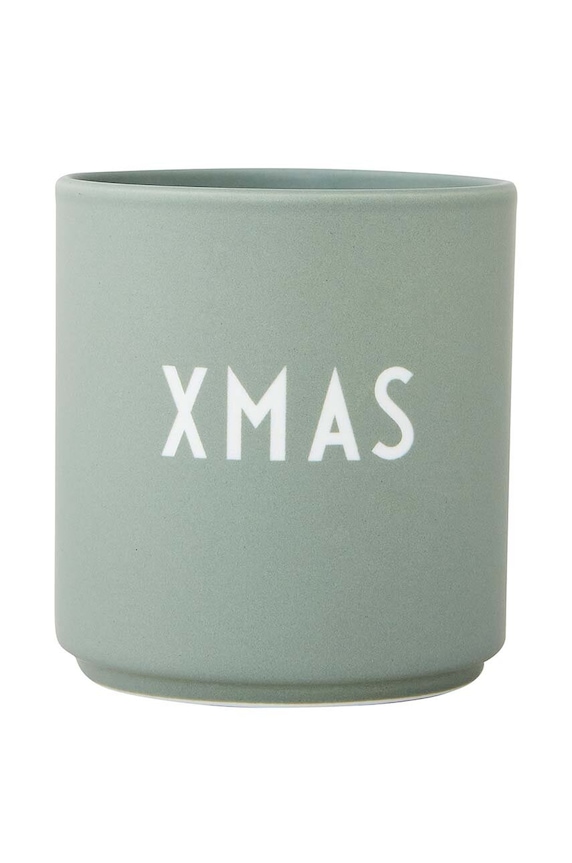 Design Letters cană Favourite 250 ml turcoaz 10101002GREENXMAS