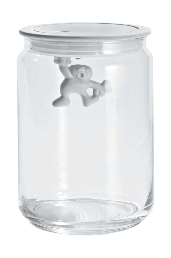 Кутия с капак Alessi Gianni Achromatics 900 ml бял AMDR05.W
