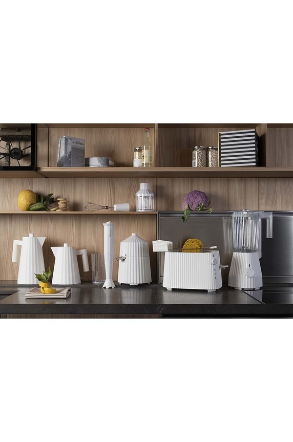 Κουζίνα και μπαρ Φρυγανιέρα Alessi Plissé MDL08.W λευκό