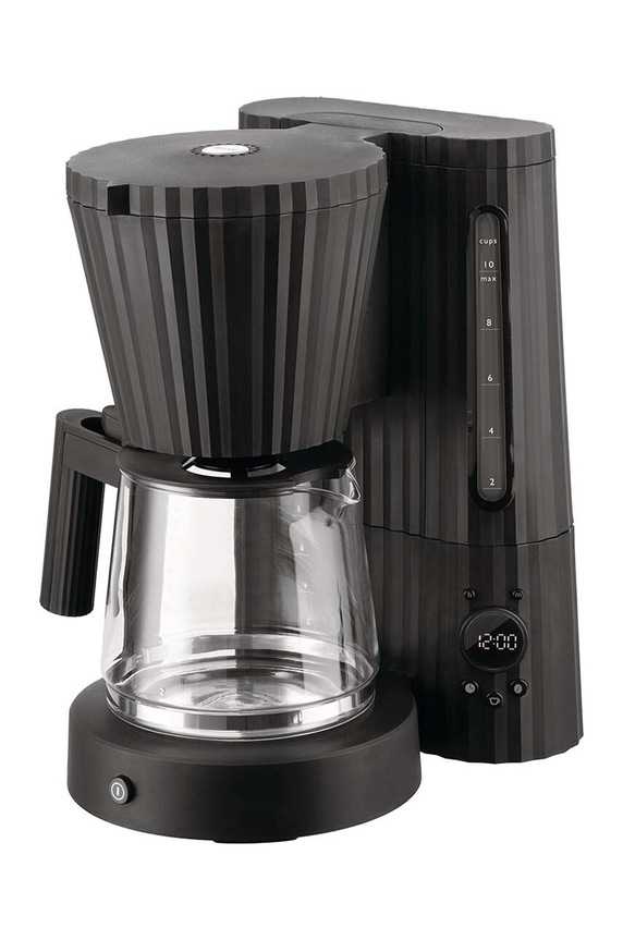 Καφετιέρα φίλτρου Alessi Plisse 1,5 L μαύρο MDL14.B