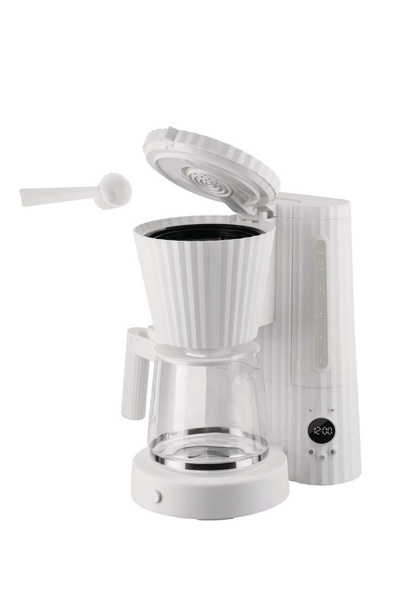 Alessi ekspres przelewowy do kawy Plisse 1,5 L MDL14.W biały AA00