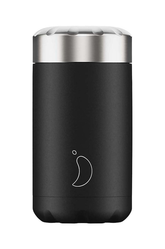 Chillys recipient termic Monochrome 500ml negru F500MOBLK