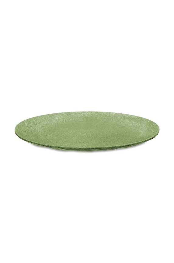 Sada jídelních talířů Koziol Club Organic Nature 26 cm 4-pack 5005703 zelená AA00