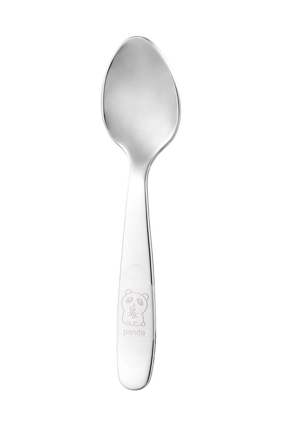Bucătărie și bar Dorre set de tacâmuri pentru copii Panda 4-pack 5.8743 gri