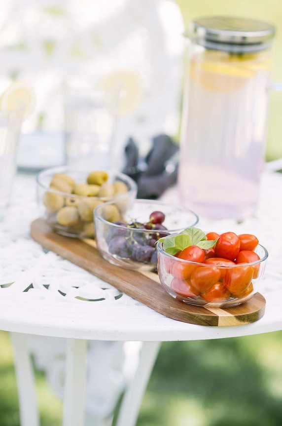 Set zdjelica za posluživanje s drvenom podloškom Dorre Uri 3-pack 5.8657 šarena AA00