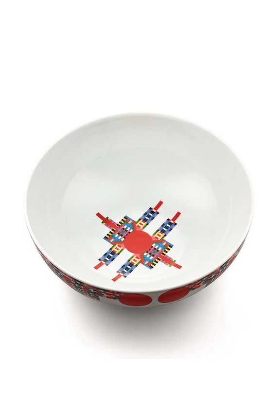 Kuchnia i bar Alessi miska Holyhedrics ESA11 multicolor