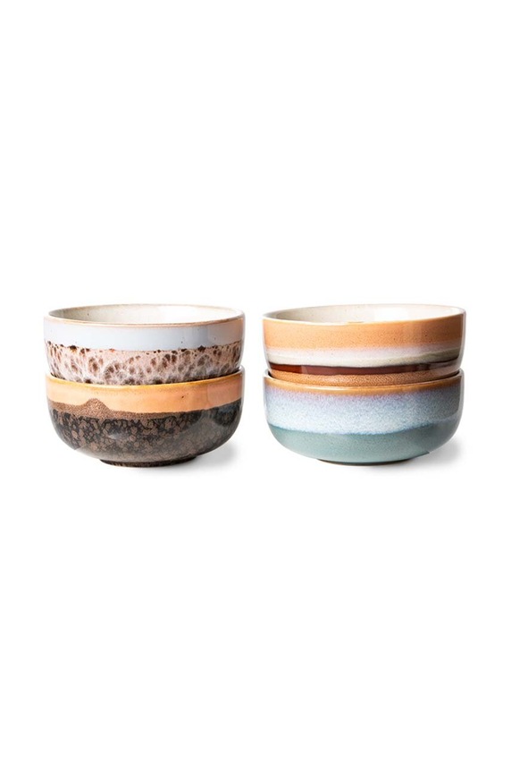 Hkliving zestaw misek 4-pack ACE7065 multicolor AA00