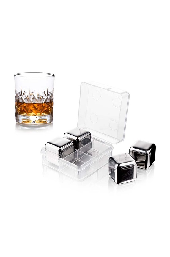Kocke za viski Vacu Vin Whiskey Stones 2,6 x 2,6 cm 4-pack 18603606 siva AA00