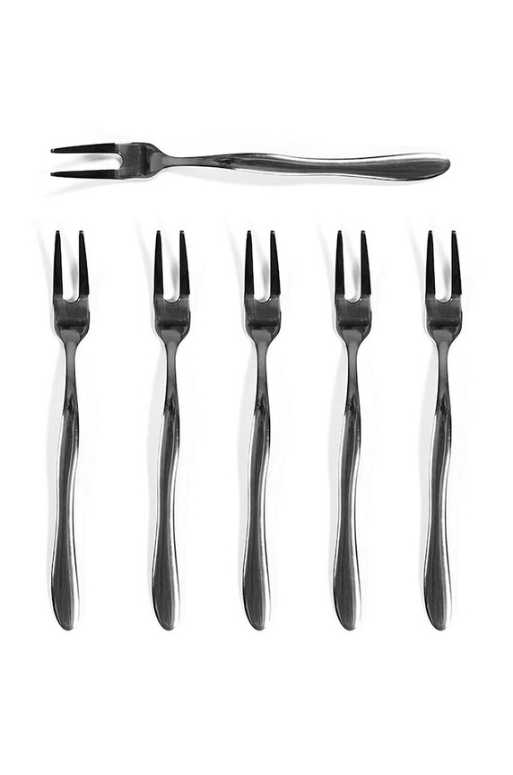 Σετ πιρούνια για σνακ Byon Waverly 6-pack γκρί 5296900415