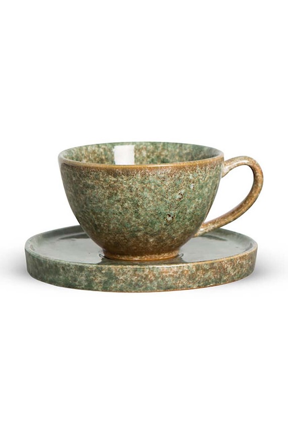 Byon filiżanka ze spodkiem Jade 250 ml zielony 5228615812
