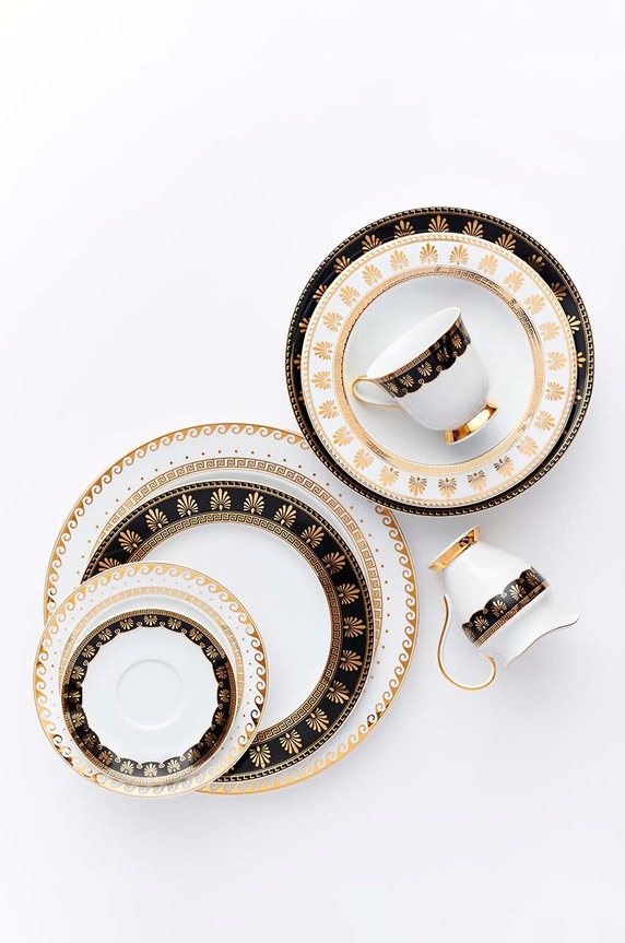 Ćmielów étkészlet 6 fő részére Astra többszínű 1018S00H2G339