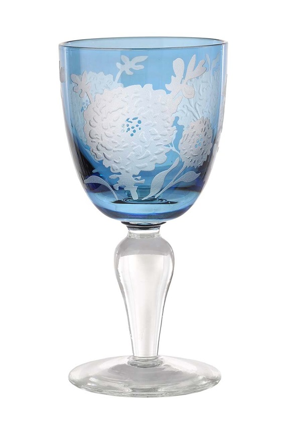 Σετ ποτηριών κρασιού Pols Potten Peony Multicolor 250 ml 6-pack 140.230.132 πολύχρωμο