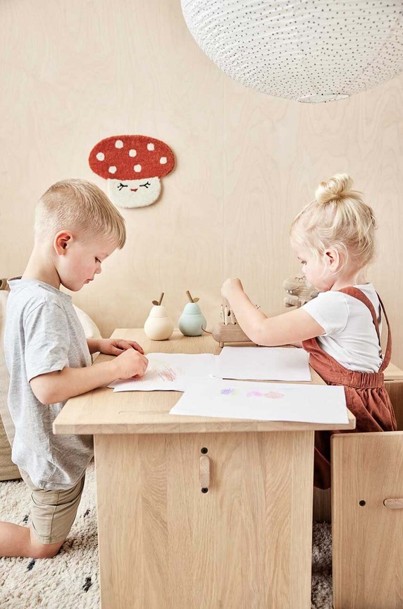 Bucătărie și bar OYOY cană cu capac Pear Cup M107434 turcoaz