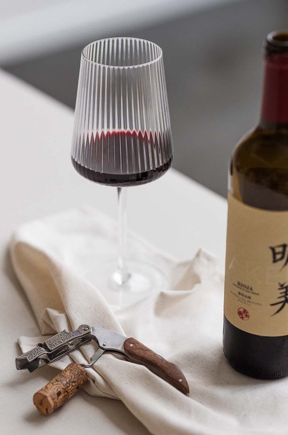 Σετ ποτηριών κρασιού S|P Collection Ray 4-pack 856047 διαφανή AA00