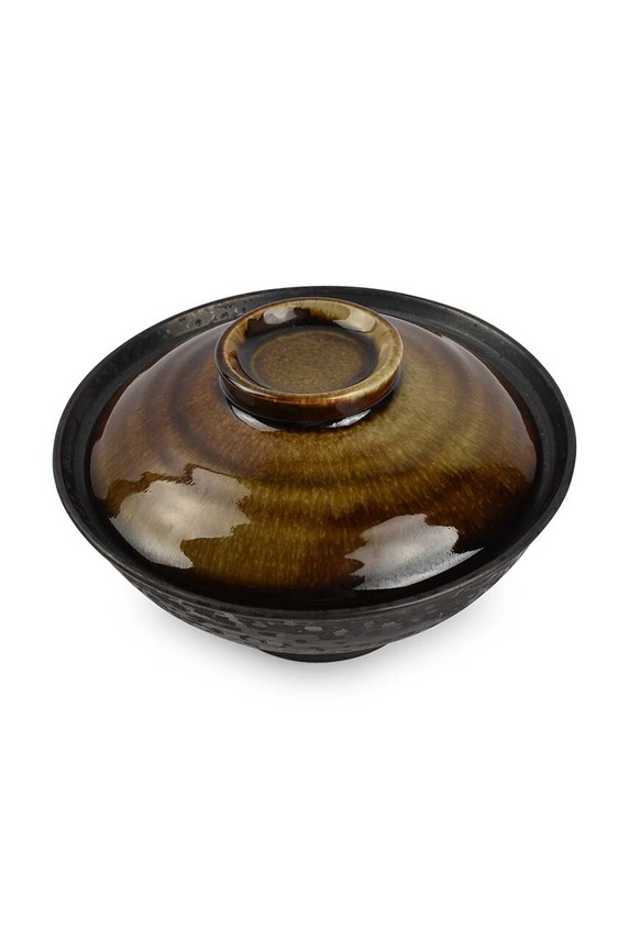 Μπολ με καπάκι S|P Collection Oishi 856036 μαύρο AA00