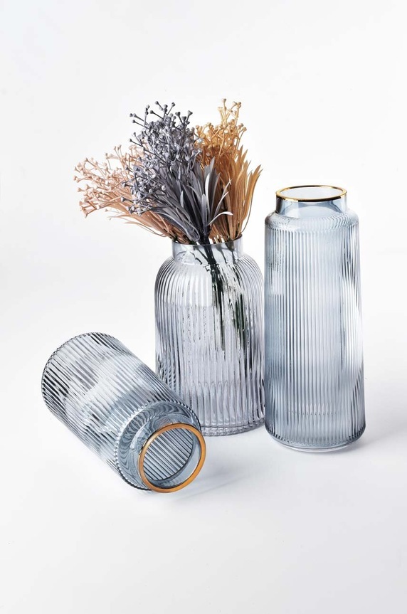 Ukrasna vaza Affek Design HTID3752 plava AA00