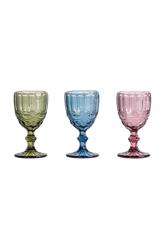 Vical zestaw kieliszków Thymus Glass 3-pack multicolor 29674