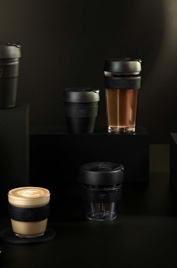 Šálek s víčkem KeepCup Brew Black 340ml černá BBLA