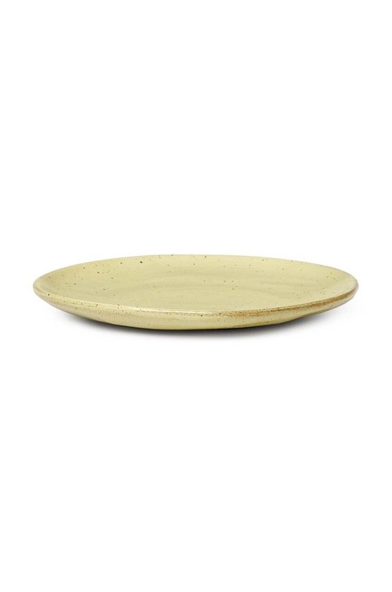 Dezertní talíř ferm LIVING Flow 15 cm žlutá 1102472846