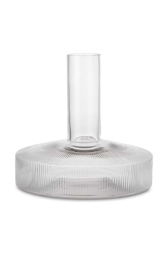 ferm LIVING carafă de vin Ripple transparent 1104268095
