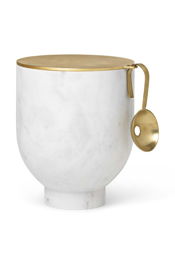 Ferm Living łyżka do lodu Fein Ice 1104263213 żółty AA00