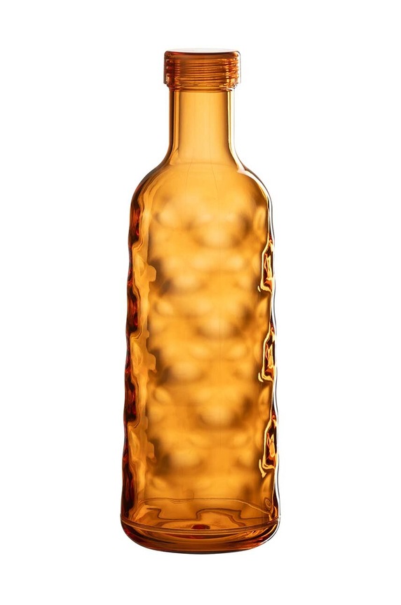 J-Line sticlă Hammered 1,2 L portocaliu 43955