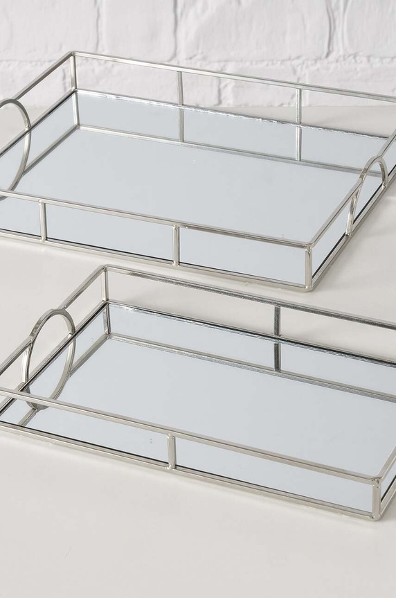 Boltze taca dekoracyjna Silvani 2-pack 2045688 multicolor AA00