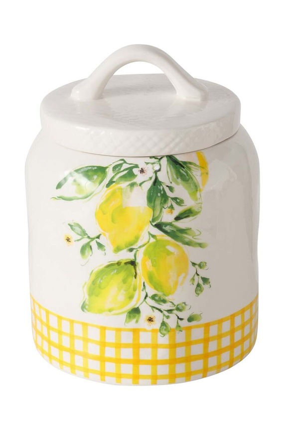 Boltze recipient cu capac Lemony multicolor 2044705