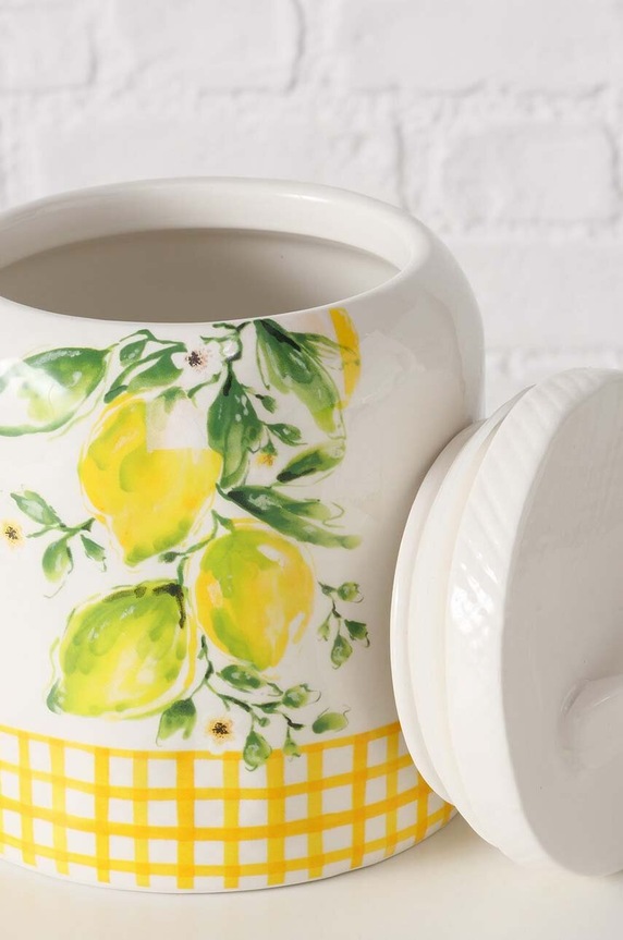 Boltze recipient cu capac Lemony 2044705 multicolor AA00