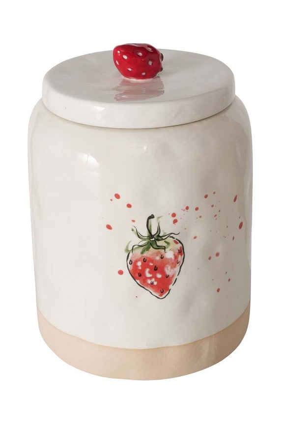 Nádoba s vekom Boltze Strawberry viacfarebná 2043363
