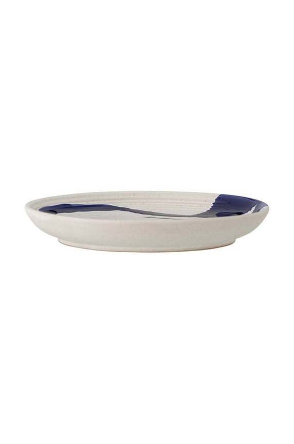 Bloomingville talerz płaski Okayama 27 cm 82060612 niebieski AA00