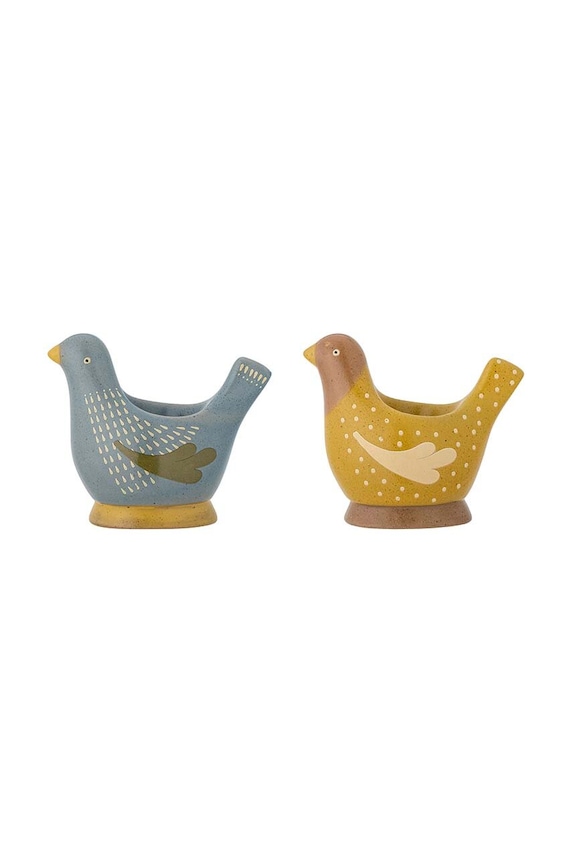 Podstavek za jajca Bloomingville Birdy 2-pack modra 82062055