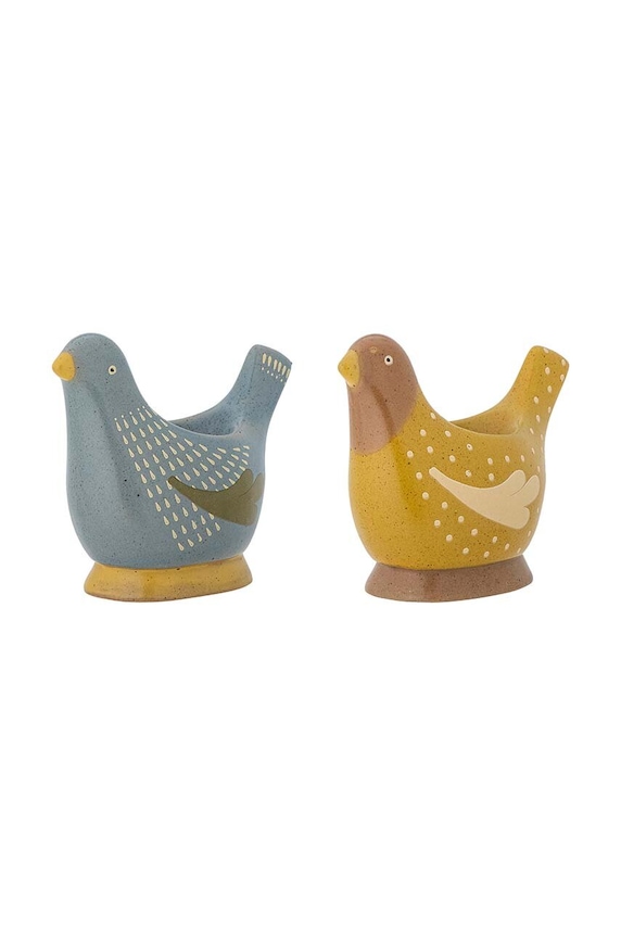 Podstavek za jajca Bloomingville Birdy 2-pack 82062055 modra AA00