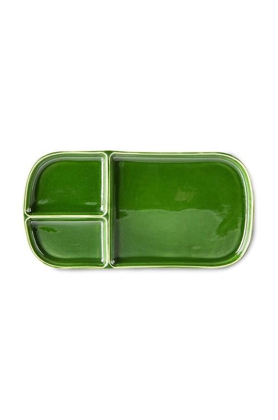 Набір тарілок Hkliving Emeralds 14 x 27 cm 2-pack ACE7011 зелений AA00