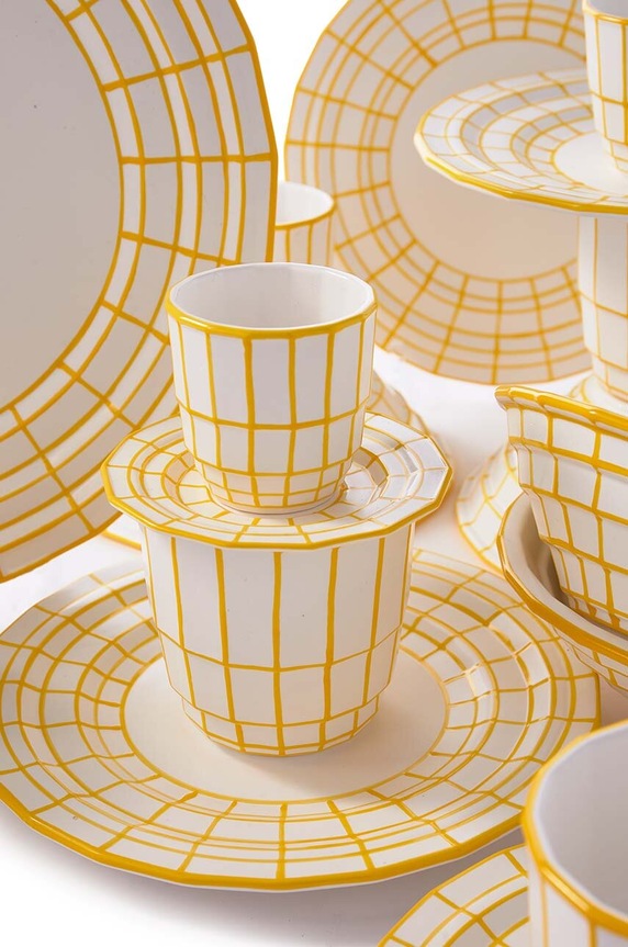 Φλιτζάνι εσπρέσο Pols Potten Espresso Digi 100 ml 2-pack 230.400.573 πολύχρωμο