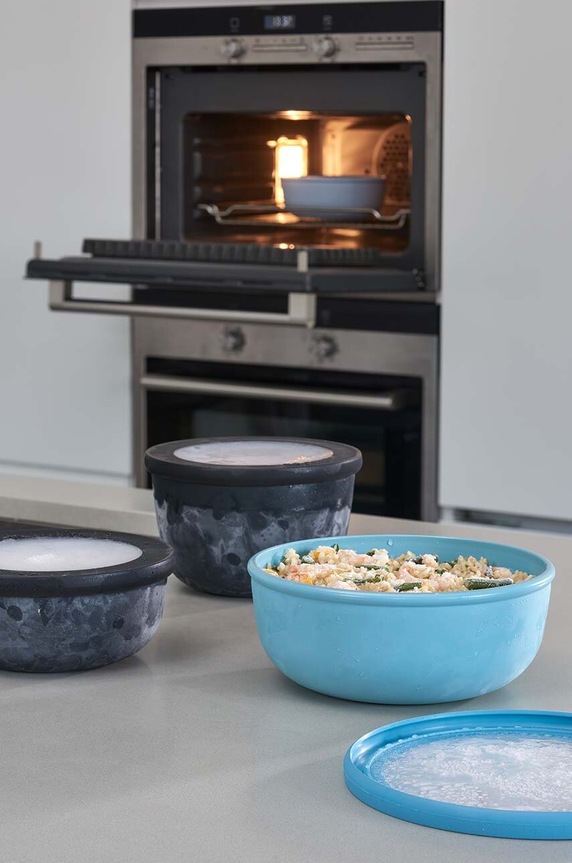 Kuchnia i bar Mepal zestaw misek wielofunkcyjnych Cirqula 0,5/1/2L 106231015700 niebieski