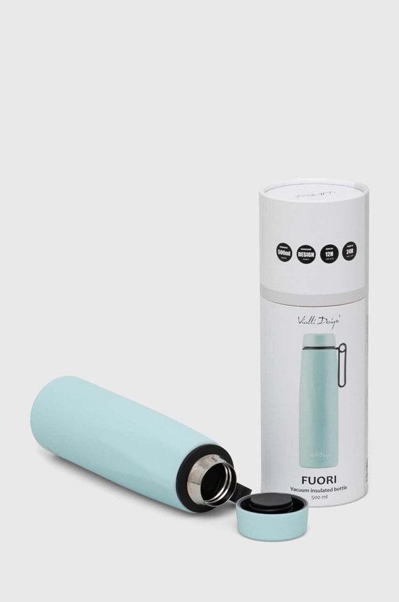 Akcesoria Vialli Design kubek termiczny Fuori 0,4 L 28524 turkusowy