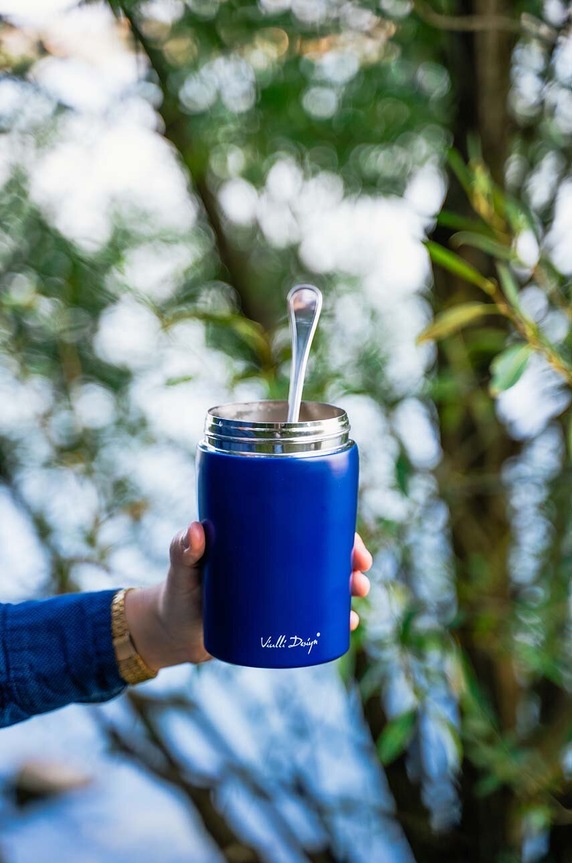 Θερμός φαγητού Vialli Design Fuori 0,5 L 27756 σκούρο μπλε