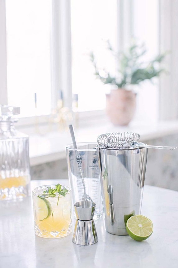 Dorre set da bar Barset Boston pacco da 5 3..0134 grigio AA00