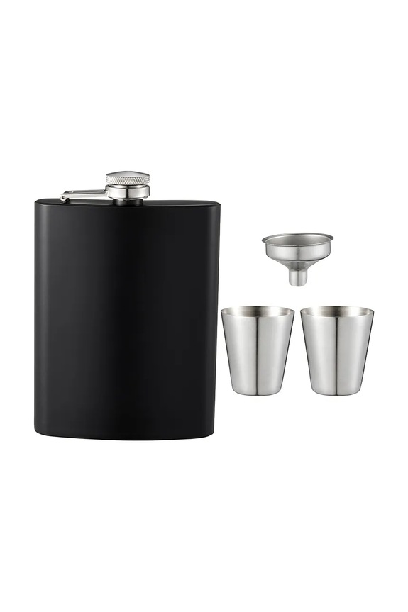 Prisrčnica s kozarčki Dorre Pocket flask 230 ml pisana 5..8925
