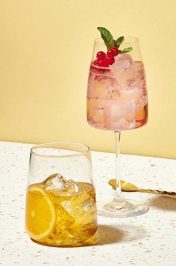 Σετ ποτηριών κρασιού Salt&Pepper Villa 4-pack 890022 διαφανή