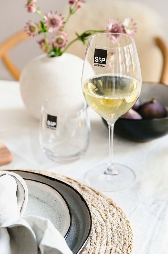 Κουζίνα και μπαρ Σετ ποτηριών κρασιού Salt&Pepper Cuvee 6-pack SP30961 διαφανή