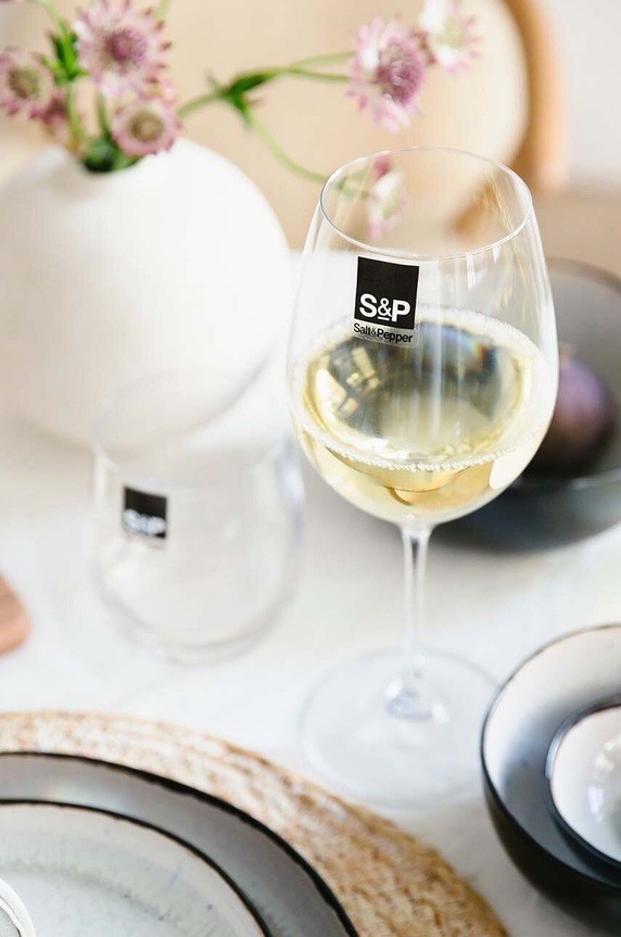 Σετ ποτηριών κρασιού Salt&Pepper Cuvee 6-pack διαφανή SP30961