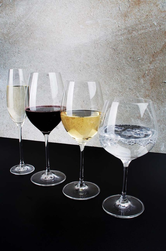 Σετ ποτηριών κρασιού Salt&Pepper Cuvee 6-pack SP30961 διαφανή