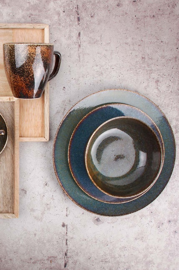 BonBistro mélytányér Cirro kék 740410..