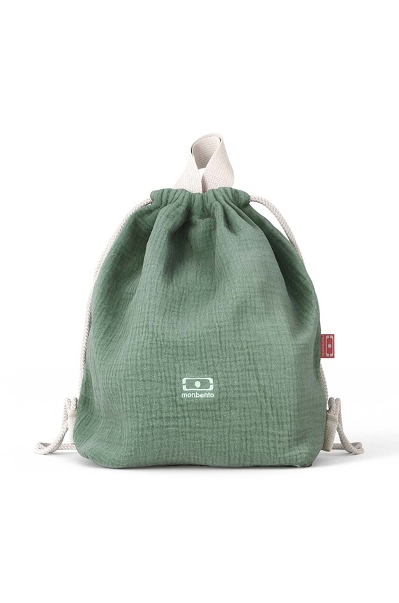 Torba za užinu Monbento Buddy Green zelena 76220044