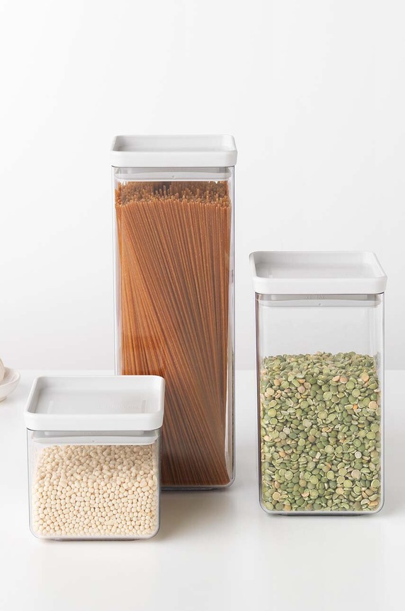 Δοχείο τροφίμων Brabantia Tasty + 1,6 L 122484 διαφανή