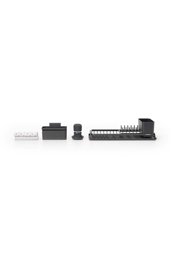 Brabantia zestaw do mycia naczyń SinkSide 4-pack 660184 czarny