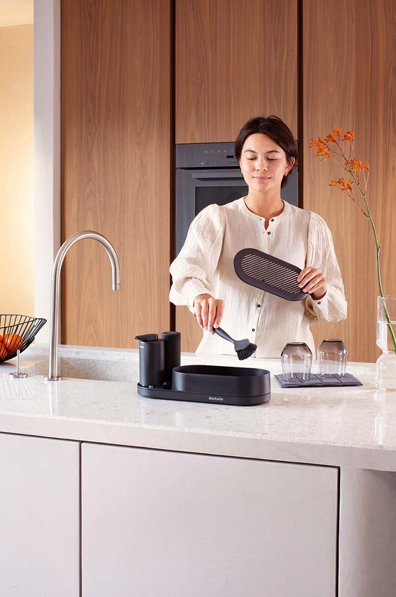 Brabantia konyhai rendszerező SinkStyle 3 db 227905 fekete