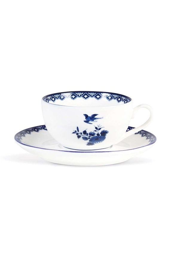 &k amsterdam csésze és csészealj Delftware 12787. többszínű AA00